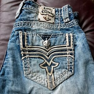 Rock Revival Igor boots cut off 32 men's